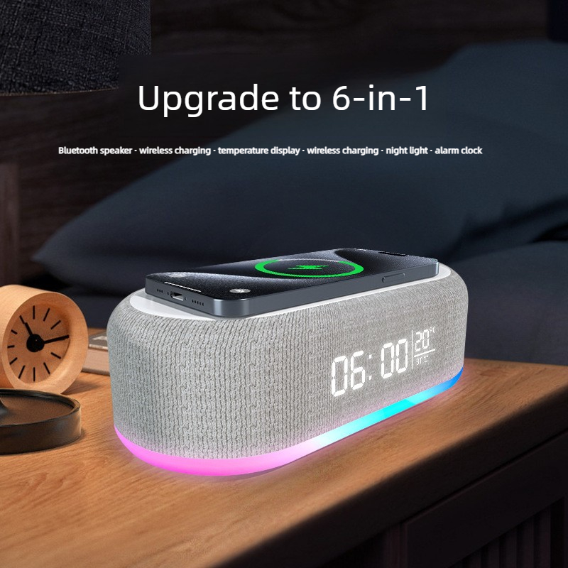 Audio Music Spotify - Haut-parleur Bluetooth intelligent, lampe de chevet