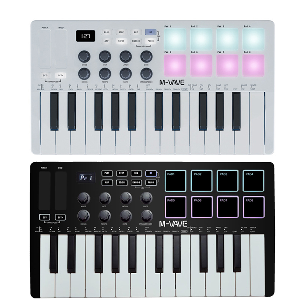 Contrôleur de clavier MIDI M-V - Midi Controller Pad avis et prix