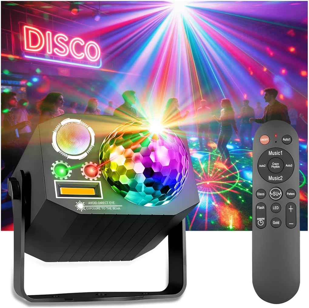 Lumières de boule disco DJ ave - Audio Music Dj avis et prix